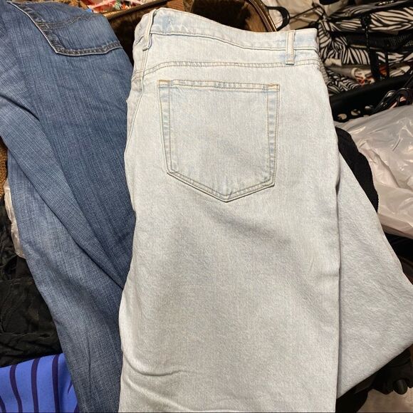 Loft High Rise Straight Jeans Size 30 - Picture 6 of 7